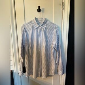 BROOKS BROTHERS Dress Shirts (16.5, Blue, Cotton)